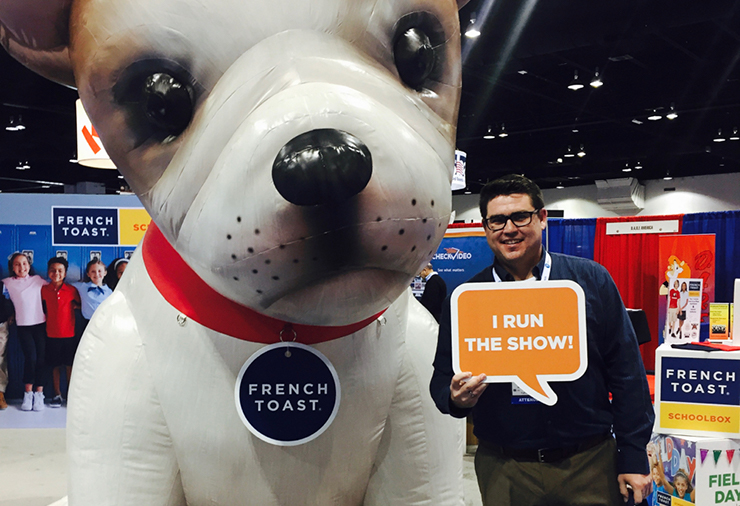 Joel McDonald at National School Boards Association Conference in Denver, Colorado